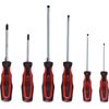 KS Tools 159.0020 ERGOTORQUEplus screwdriver set, slot+PZ, 6 pcs