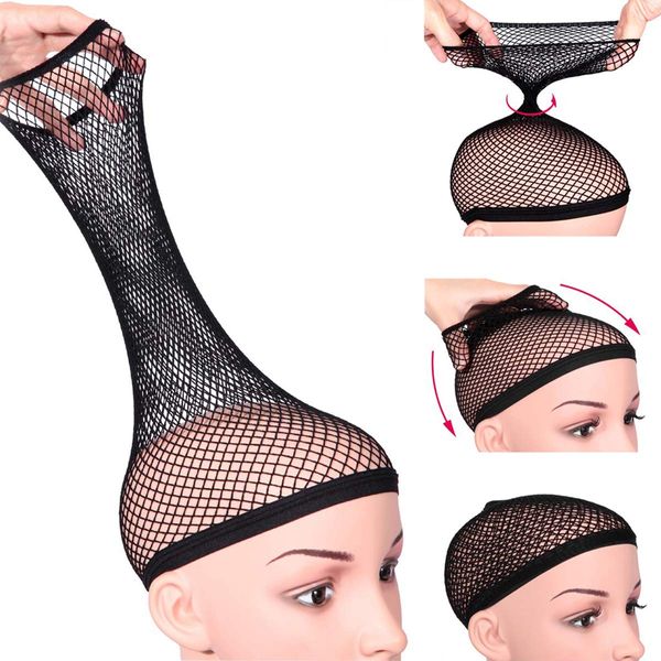 Dreamlover Wig Caps to Hold Wig in Place, Hair Net for Wigs, Black Wig Caps for Women, 2 Pieces