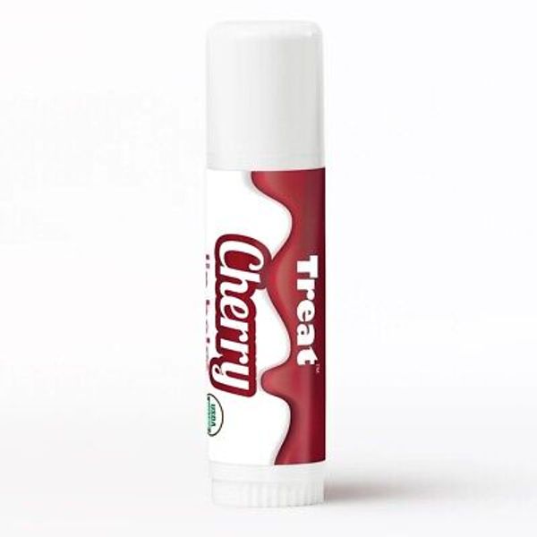 Treat Beauty CHERRY Jumbo Organic Lip Balm 14g/.50oz - New And Sealed
