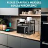 Microwave Oven Rack, Expandable Microwave Stand Countertop Kitchen Utensils Tabl