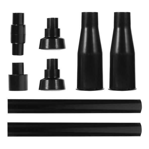 DOITOOL 8 Pieces Nozzle Kit for Pond Pumps Small Fountain Nozzle Heads Kit for for Garden Submersible Pumps Pond Aquarium Fish Tank and Pool (Black)