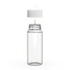 CHUBBY GORILLA 120ML V3 AUTHENTIC PET Bottles (5pack) CLEAR BOTTLE/WHITE LID
