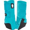 Classic Equine Legacy2 Support Boots, Front (Aqua, Large)