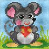 Orchidea Needlepoint Kit: My First Embroidery: Mini: Mouse