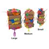 Shreddy Rolls Parrot Toy - Choose Size (Small)