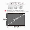 Adeway (2 Pack) Compatible with Microsoft Surface Go 4/3/2/1 (LCD 10.5 inch), Easy Installation/Writing Like On Paper Screen Protector