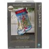 Dimensions Needlecrafts Counted Cross Stitch, Christmas Sled Stocking (8819)