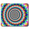 Psychedelic Pattern Rainbow Mouse Mat Pad Computer PC Laptop Gaming Office Home Desk Accessory Gadget 8946