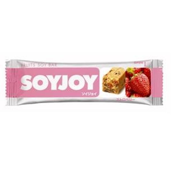 3% OFF coupon valid from 1/9 20:00 to 1/16 01:59 with a free gift♪<br> Otsuka Pharmaceutical SOYJOY Strawberry 30g x 48 bottles set A nutritional food made without wheat flour, using only soy flour in the dough<br> RCP△