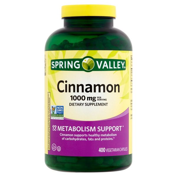 Cinnamon Dietary Supplement, 1000 Mg, 400 Count