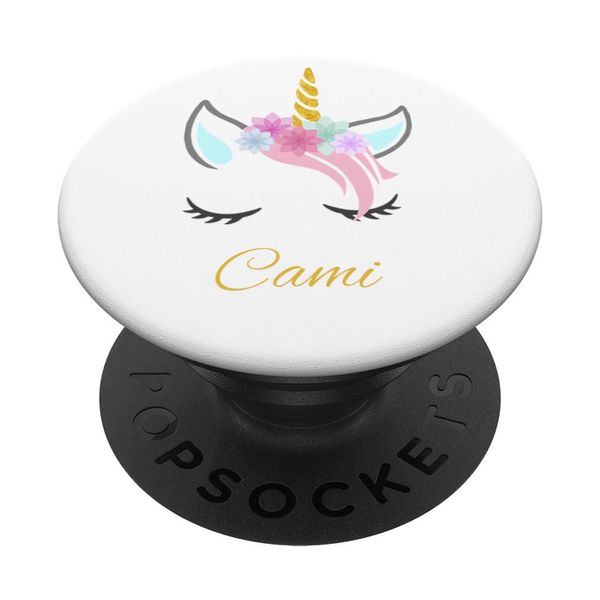 Cami Phone Grip Personalized Name Unicorn Birthday Gift