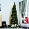 7.5 ft PVC Pre-lit Full Artificial Christmas Xmas Tree 350 LED Warm Green