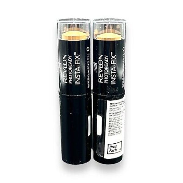 2 Pack Revlon PhotoReady Insta-Fix Makeup, 150 Natural Beige, 0.24 oz