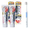 Kamtec Premium Whitening Toothpaste, Prevents Periodontal Disease (Gingivitis, Pyorrhea), 3.4 oz (95 g), 2 Pieces + Toothbrush Included