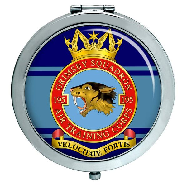 ATC Air Train Corps 195 (Grimsby) Squadron Compact Mirror