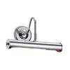 Modern Polished Silver Chrome Swan Neck Adjustable Picture Light - LED Compatible (12')
