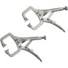 5” Mini Locking C Clamps Adjustable Fastener Welding Clamp Mole Grips 4 Pack