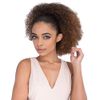 Janet Collection Synthetic Noir Everytime Drawstring Ponytail – Afro Coily String (col 2 dark brown)
