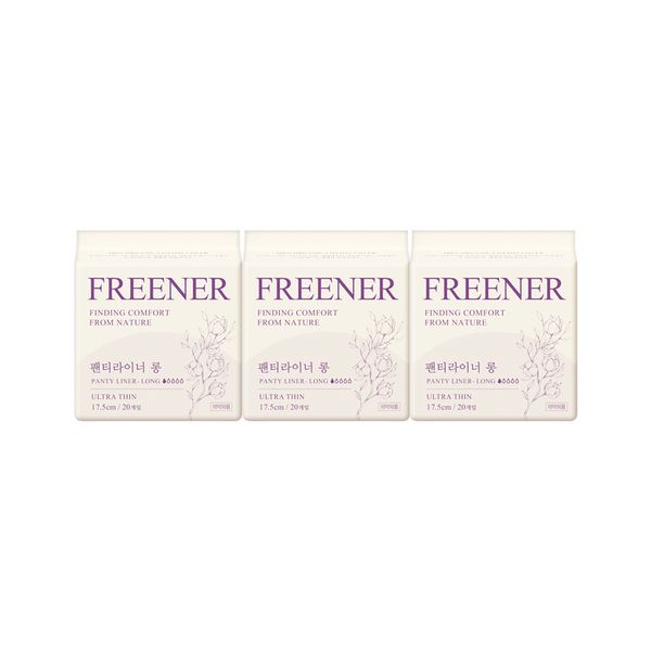 Prener Daily Panty Liner Long Organic Sanitary Napkin 3 Pack