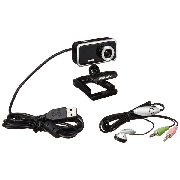 Sanwa Supply CMS-V31SETBK Webcam Set, Black