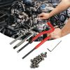 Thread Kit,15Pcs M14 x 1.5 Thread Kit Helicoil Compatible 14mm Damaged Threads