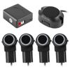 Car Reverse Backup Parking Sensor Radar System, Intelligent Parking Assistance System 4 Sensor Probe Car Auto Reverse Radar 80dB Buzzer Alert Kit