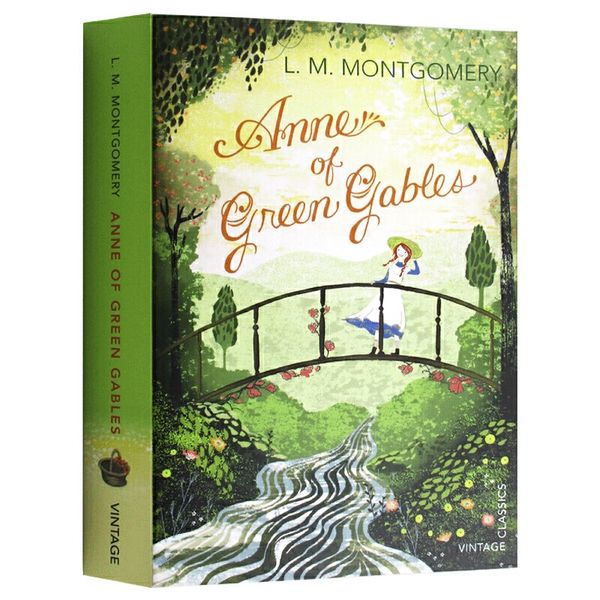 绿山墙的安妮 英文原版小说 Anne of Green Gables 儿童经典名著文学读物 露西莫德蒙格马利 全英文正版原著全集进口英语书籍