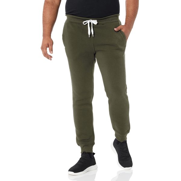 Southpole Men's Basic Active Fleece Jogger Pants-Regular and Big & Tall Sizes, OV, XXL