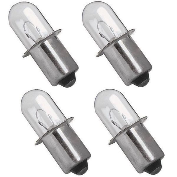 (4) 18 Volt Xenon Bulb for Hitachi A-90261 Flashlight