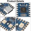 DUBEUYEW 3pcs Raspberry Pi 2040-Zero Mini Microcontroller Board Based on the Raspberry-Pi 2040 Dual-core ARM Cortex M0+ Processor for C/C++/Python (soldered)