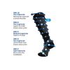 FS4+ COMPRES SION BRACING SOCKS L BLK