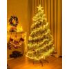 Fairy Lights Battery Operated, Twinkle String Lights Waterproof Silver Wire