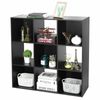 Storage Clothes Storage Bookshelf Toy Storage Cabinet Organizer 9 Cube 
