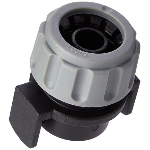 HOZELOCK - Supply Pipe End Plug Micro Irrigation ø 13mm (1/2") Easy Drip: Plug Pipe Ends, Can be Removed and Reused, UV-resistant, X2 Plugs [7016 0000]
