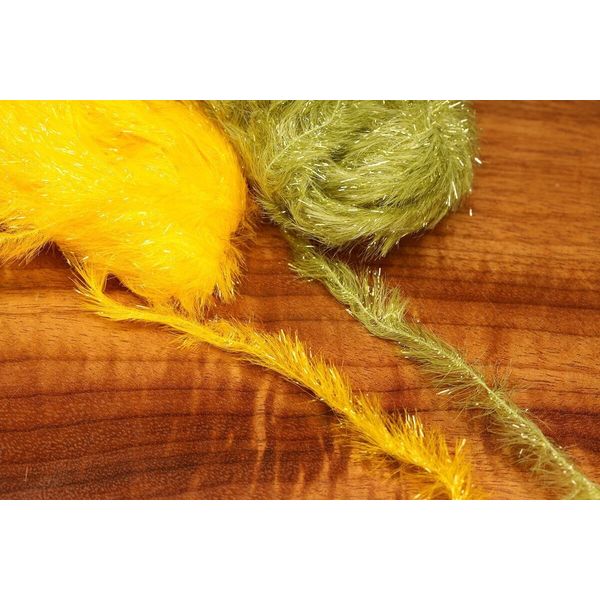 Hareline Chocklett's Finesse Body Chenille Black Medium .75 inch