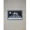 CALIFORNIA REPUBLIC STATE FLAG BEAR EMBLEM SWAT TACTICAL HOOK MORALE PATCH