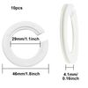 10 Piece Lampshade Converter Kit - Reducing Ring Washer Adapter for Different Lampshades