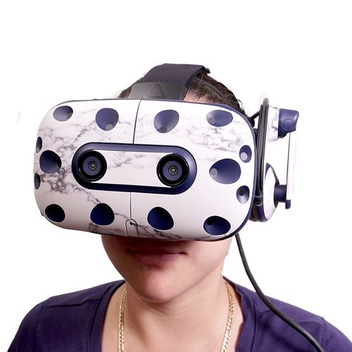MightySkins Skin Compatible with HTC Vive Pro VR Headset - Color Bugs | Protective, Durable, and Unique Vinyl Decal wrap Cover | Easy to Apply, Remove, and Change Styles | Made in The USA
