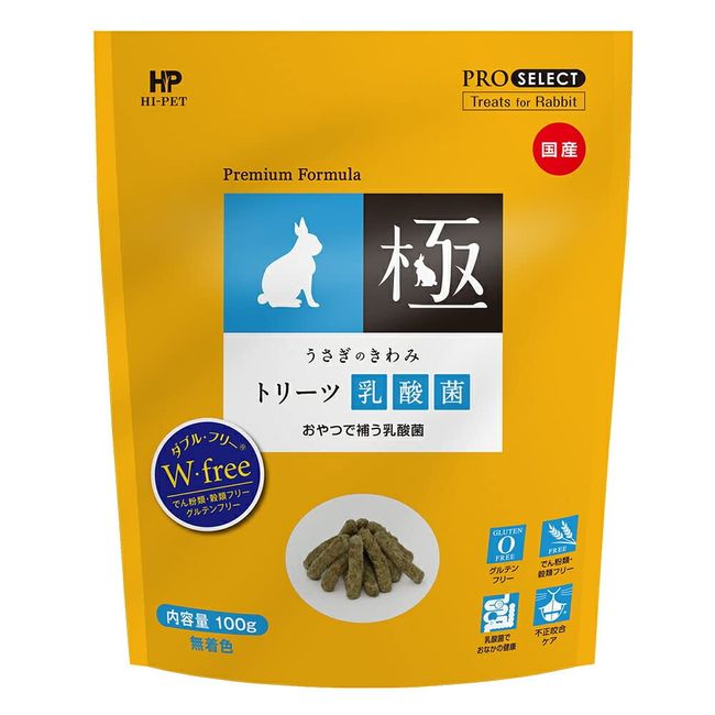 Hi-Pet Proselect Rabbit Kiwami Treats Lactic Acid Bacteria