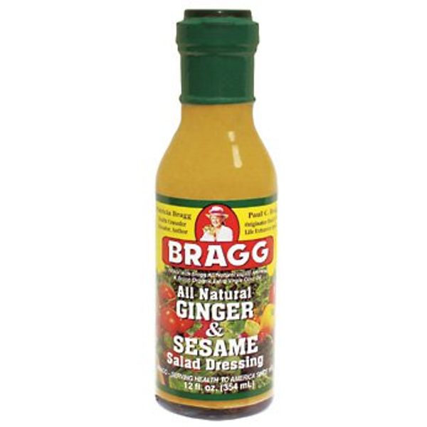 Bragg, Organic Ginger & Sesame Dressing, 12 oz