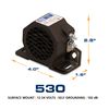 ECCO 530 Back-Up Alarm