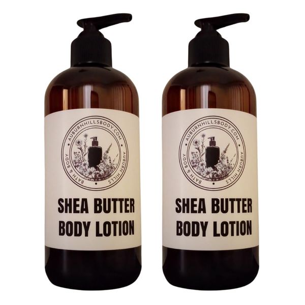 Auburn Hills Maple Pecan Pie Scented Shea Butter Body Lotion, 16 Oz (2 Pack)