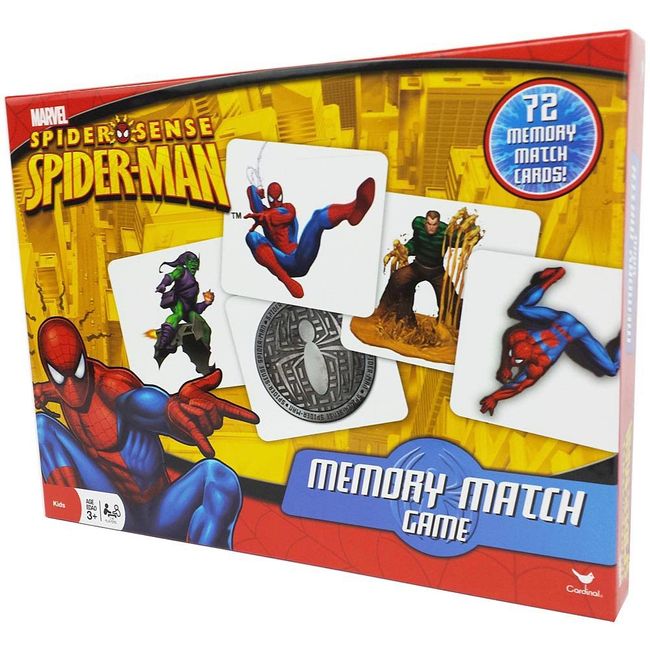 Cardinal Memory Match Game-Spider-Man