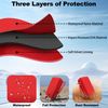 khanka Case for Backbone Pro/Backbone One iOS Mobile Gaming Controller,Carrying Case Compatible with Backbone Pro/Backbone One iOS Mobile Gaming Gamepad/Controller (Red)