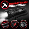 Bright Led Flashlight Tactical 2pk Pk Zoomable Pack Super Stuffer Stocking Lumen