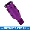 A ABSOPRO M12 x 1.25 Gear Shift Knob Adapter Non-Threaded Shifter Purple