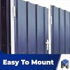 7" Heavy Duty Weldable Barrel Gate Hinges | 4 Pieces