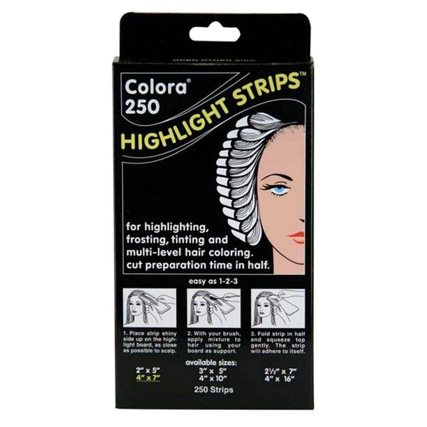 Colora 250 Highlight Strips 4x7 (3 Pack)