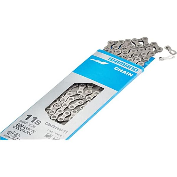 SHIMANO Unisex Adult Cadena 126 eslabones +QL Bicycle Chains, Multi-Colour, One Size