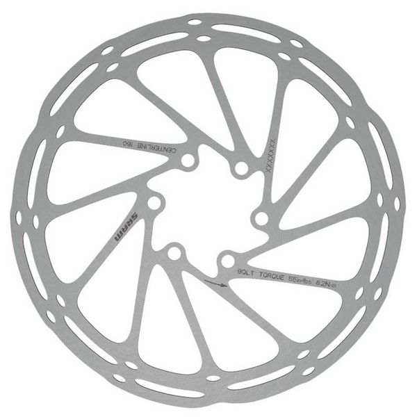 Sram Rotor Centerline Bremsscheibe silber 203mm